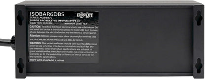 Isobar Surge Protector Metal 6 Outlet ISOBAR6DBS